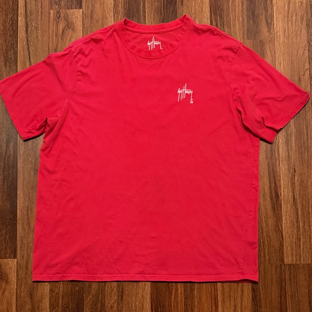 Guy Harvey Red Short Sleeve Tee
